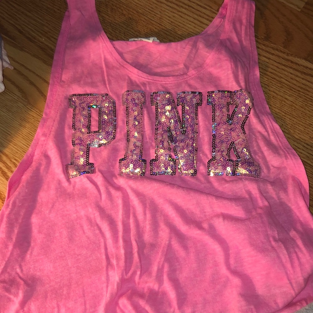 VS PINK PINK TANK TOP
